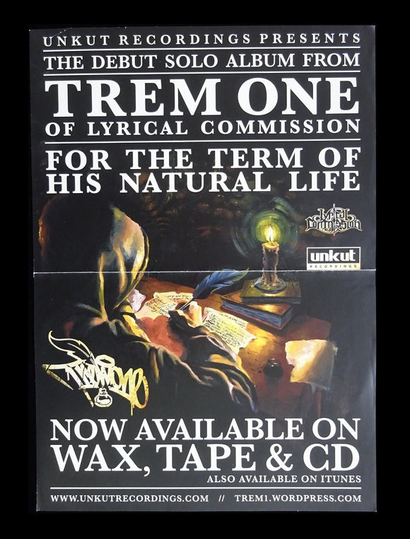 TremOne – For The Term Of His Natural Life Release Poster