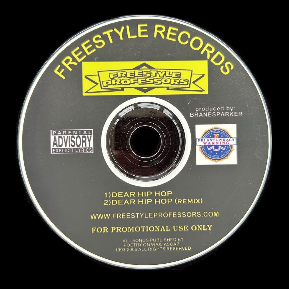 Freestyle Professors ‎– Dear Hip Hop (CD) – Spot Records