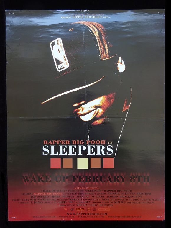 Rapper Big Pooh - Sleepers Release Poster