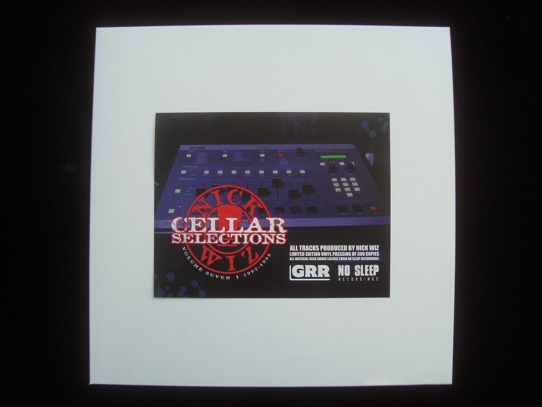 Nick Wiz ‎– Cellar Selections Vol.7: 1992-1998 (2LP) – Spot Records