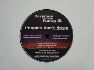 Nujabes fert. Funky DL – Peoples Don't Stray (12")