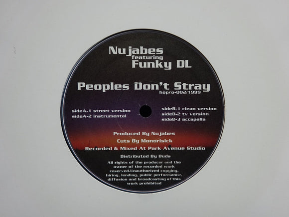 Nujabes fert. Funky DL – Peoples Don't Stray (12