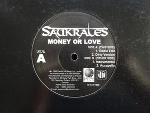 Saukrates – Money Or Love (12")