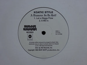 Koatic Style – A Diamons In Da Ruff (EP)