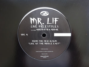 Mr. Lif – Live Freestyles (12")