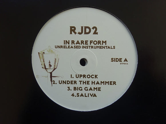 RJD2 – In Rare Form - Unreleased Instrumentals (2LP)