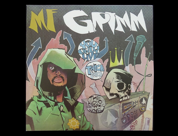 MF Grimm – You Only Live Twice: The Audio Graphic Novel (2LP)