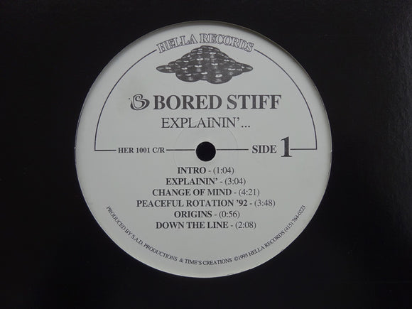 Bored Stiff – Explainin'... (LP)