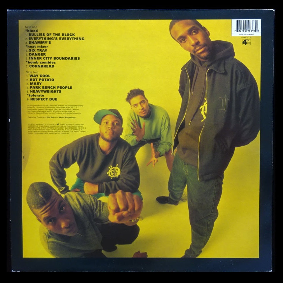 Freestyle Fellowship – Innercity Griots (LP) – Spot Records Freestyle Fellowship – Innercity Griots (LP) – Spot Records