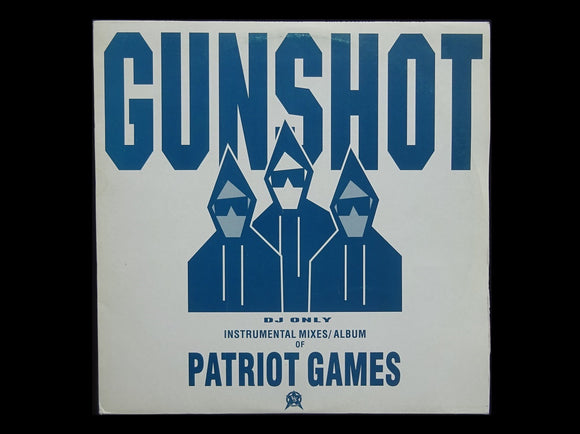 Gunshot – Patriot Games (Instrumental Mixes) (2LP)