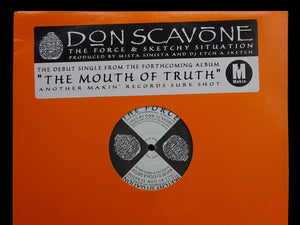 Don Scavone ‎– The Force / Sketchy Situation (12")