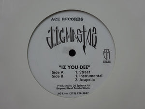 Jigmastas ‎– Iz You Dee (12")