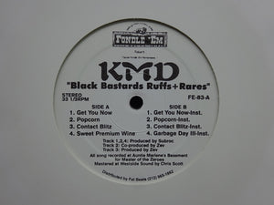 KMD ‎– Black Bastards Ruffs+Rares (EP)