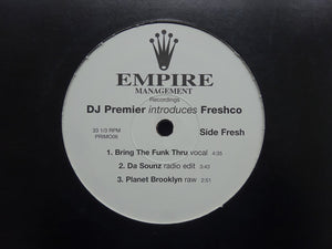 Freshco ‎– DJ Premier Introduces Freshco (12")