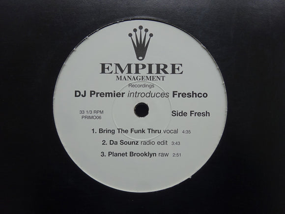 Freshco ‎– DJ Premier Introduces Freshco (12