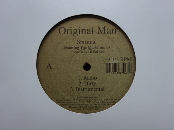 Original Man – Spiritual / 4th Dimension / Sum'm Outta Nut'n (12