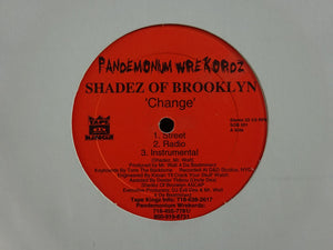 Shadez Of Brooklyn – Change / When It Rains It Pours (Survival Warz!) (12")