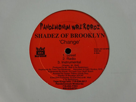 Shadez Of Brooklyn – Change / When It Rains It Pours (Survival Warz!) (12