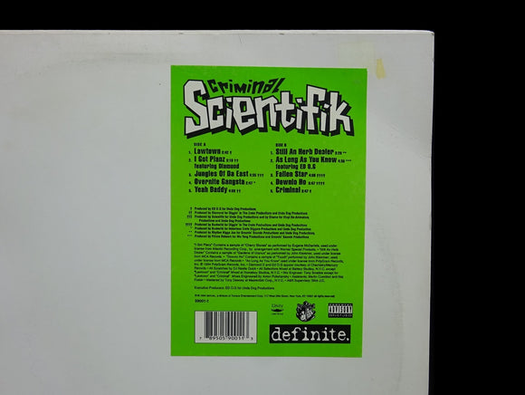 Scientifik – Criminal (LP)