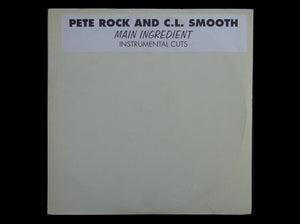 Pete Rock & C.L. Smooth – Main Ingredient (Instrumental Cuts) (2LP)