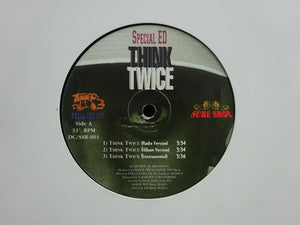 Special Ed / A.R.A.B.S. – Think Twice / On Some Next Shit (12")