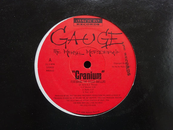 Gauge The Mental Murderah – Cranium / Breathless (12