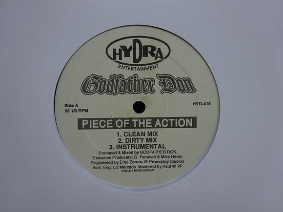 Godfather Don – Piece Of The Action / Seeds Of Hate (12