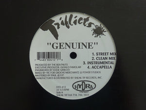 Triflicts – Genuine / Don't Make Me Try (12")