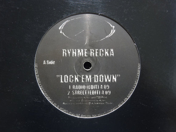 Ryhme Recka – Lock 'Em Down (12