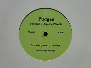 Pudgee – Everybody Want To Be Hard / Inner City Blues (12")