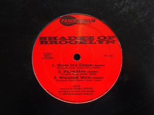 Shadez Of Brooklyn ‎– How It's Done / Paradise / Wanted Men (12")