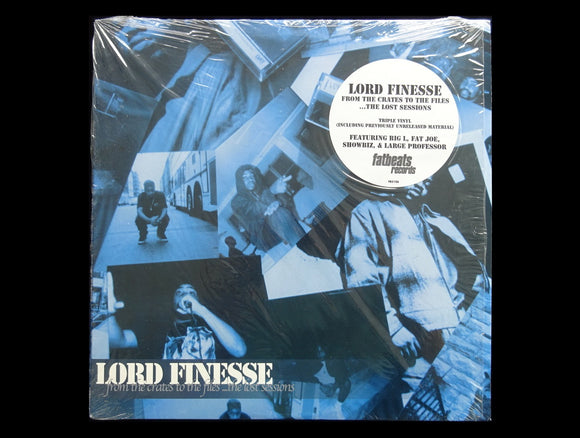 Lord Finesse ‎– From The Crates To The Files ...The Lost Sessions (3LP)