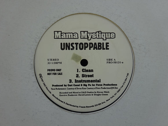 Mama Mystique – Unstoppable / Styles I Murder (12