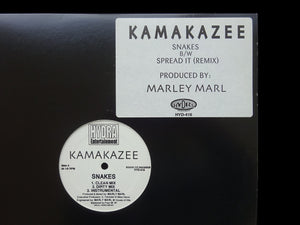 Kamakazee ‎– Snakes / Spread It (Remix) (12")