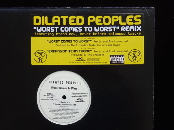 Dilated Peoples – Worst Comes To Worst (Remix) / Expansion Team Theme (Remix) (12