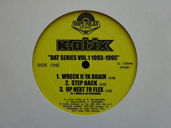 K-Otix ‎– Dat Series Vol.1 1993-1995 (EP)