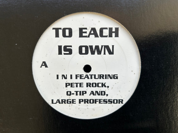 INI feat. Pete Rock – Square One / Think Twice (12