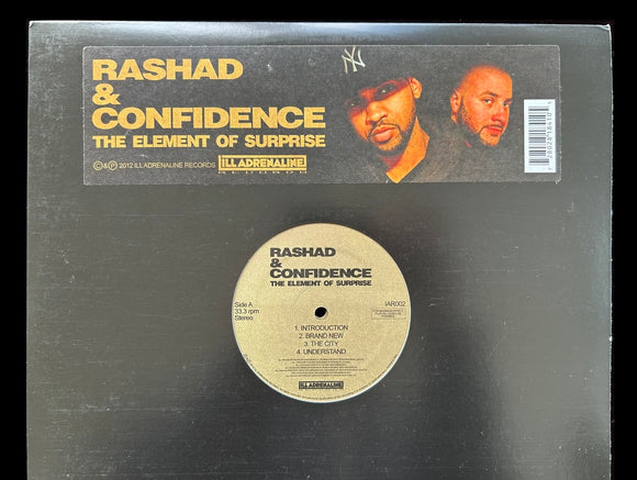 Rashad & Confidence – The Element Of Surprise (2LP) – Spot Records