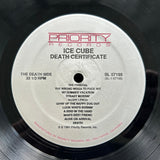 Ice Cube – Death Certificate (LP)