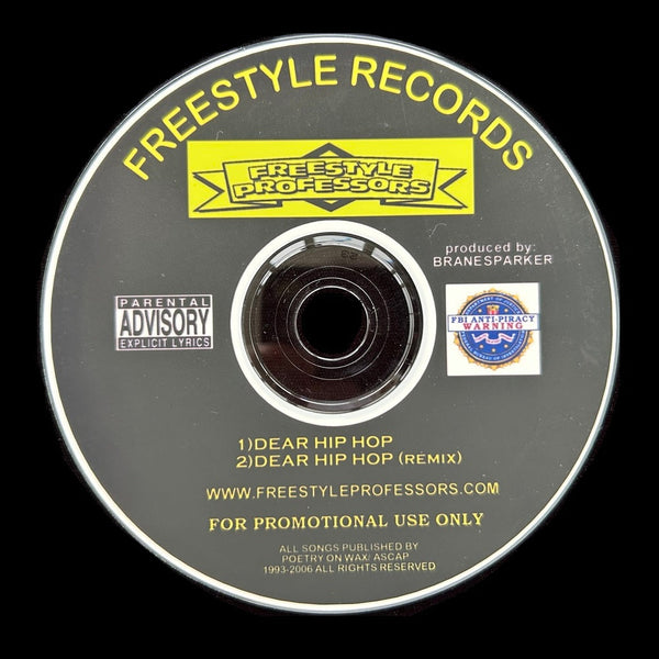 Freestyle Professors ‎– Dear Hip Hop (CD) – Spot Records