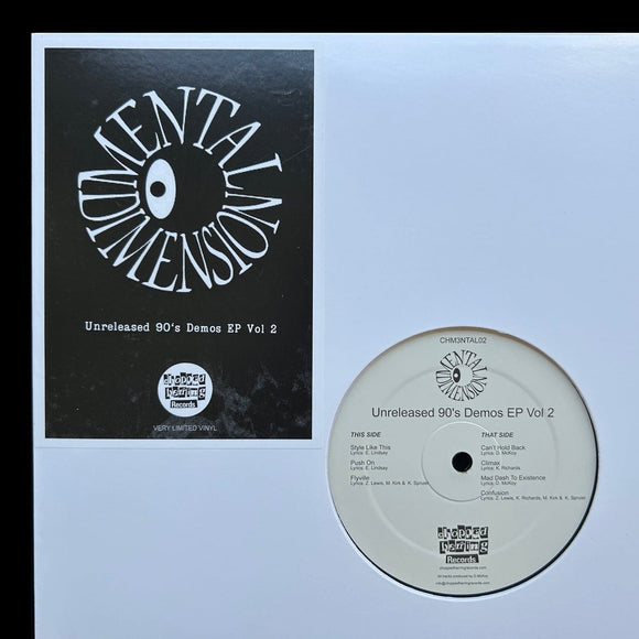 Mental Dimension – Unreleased 90's Demos Vol.2 (EP) – Spot Records