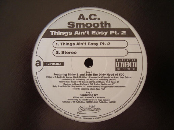 A.C. Smooth - Things Ain't Easy (12