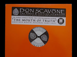 Don Scavone ‎– The Force / Sketchy Situation (12")
