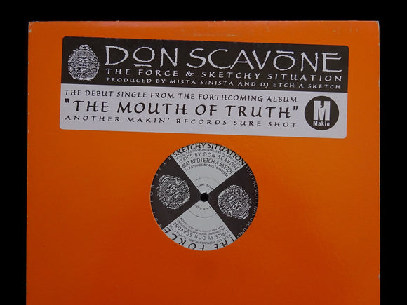 Don Scavone ‎– The Force / Sketchy Situation (12