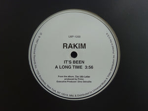 Rakim ‎– It's Been A Long Time (12")