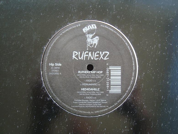 Rufnexz ‎– Rufnexz Hip Hop (12