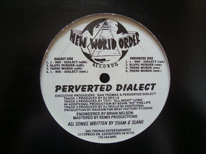 Perverted Dialect ‎– 1 - 900 - Dialect (12")