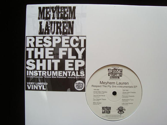 Meyhem Lauren ‎– Respect The Fly Shit Instrumentals (EP)