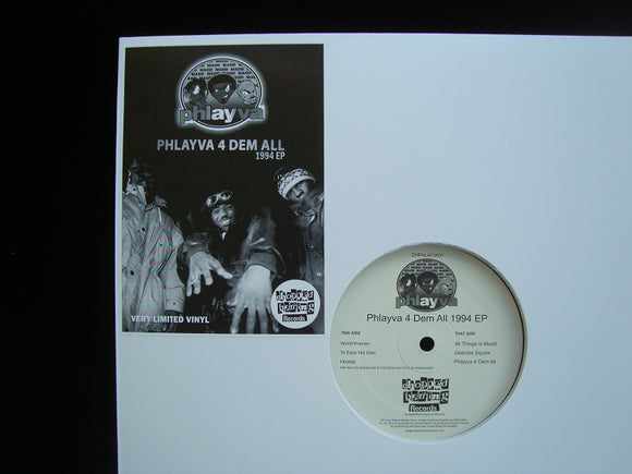 Madd Phlayva ‎– Phlayva 4 Dem All 1994 (EP)