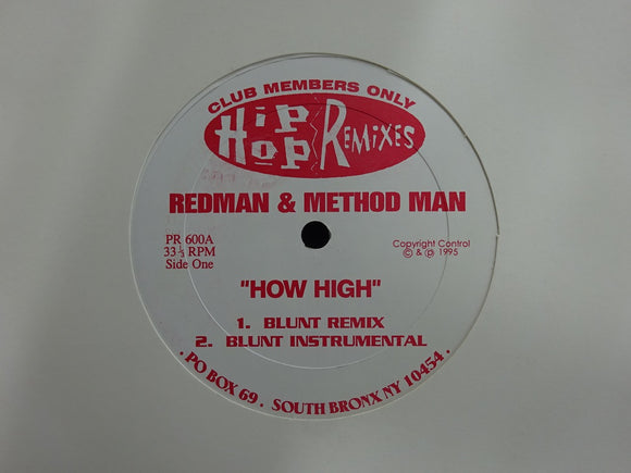 Method Man & Redman – How High Remixes (12